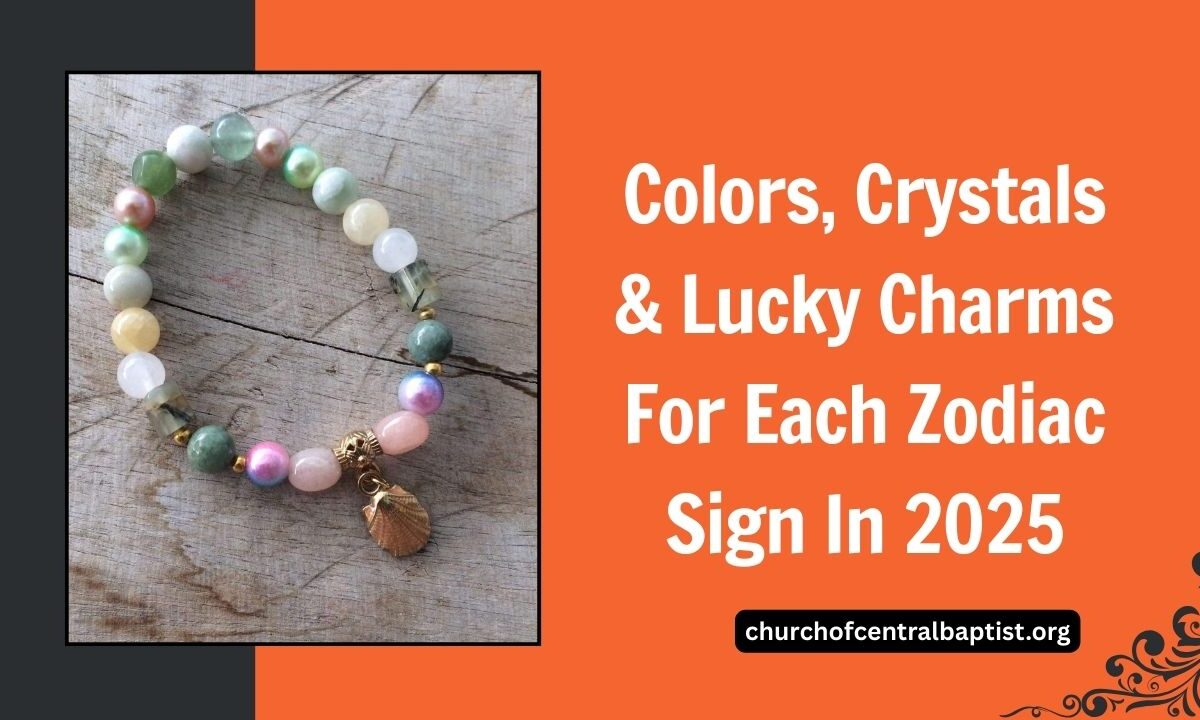 Colors, Crystals & Lucky Charms For Each Zodiac Sign In 2025