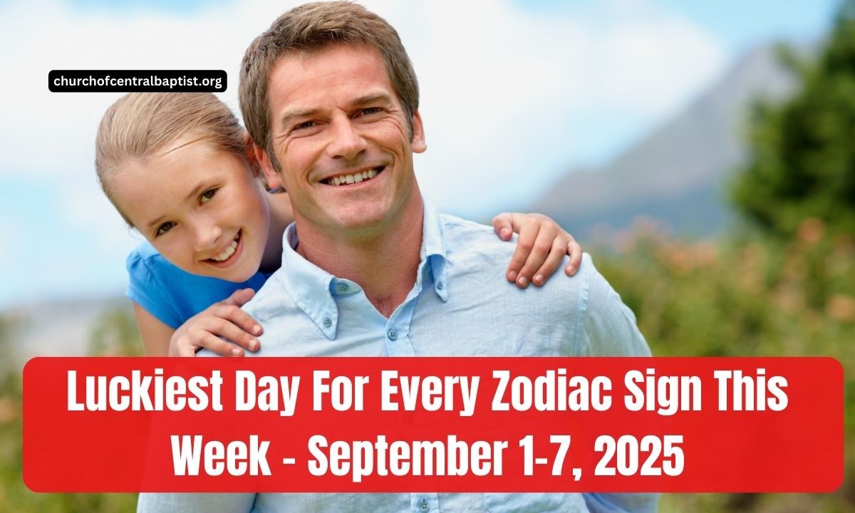 Luckiest Day For Every Zodiac Sign This Week - September 1–7, 2025