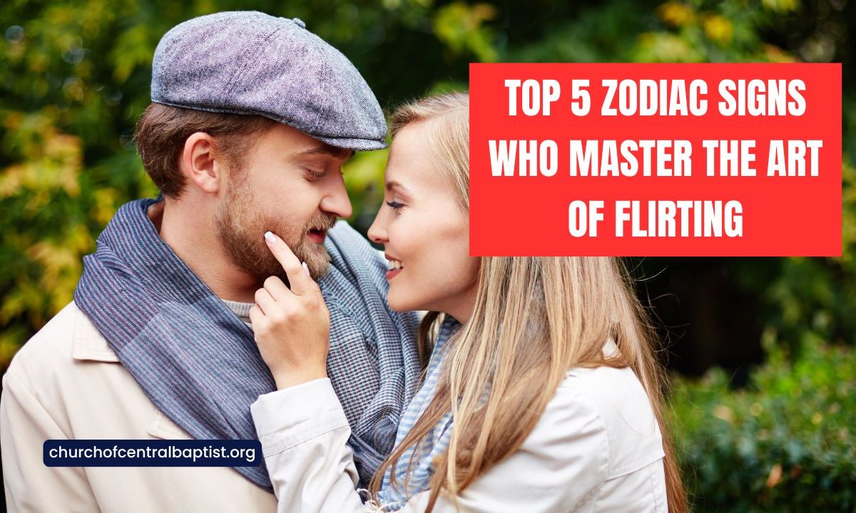 Top 5 Zodiac Signs Who Master The Art Of Flirting